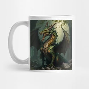 Green Dragon in the Swamp Mug